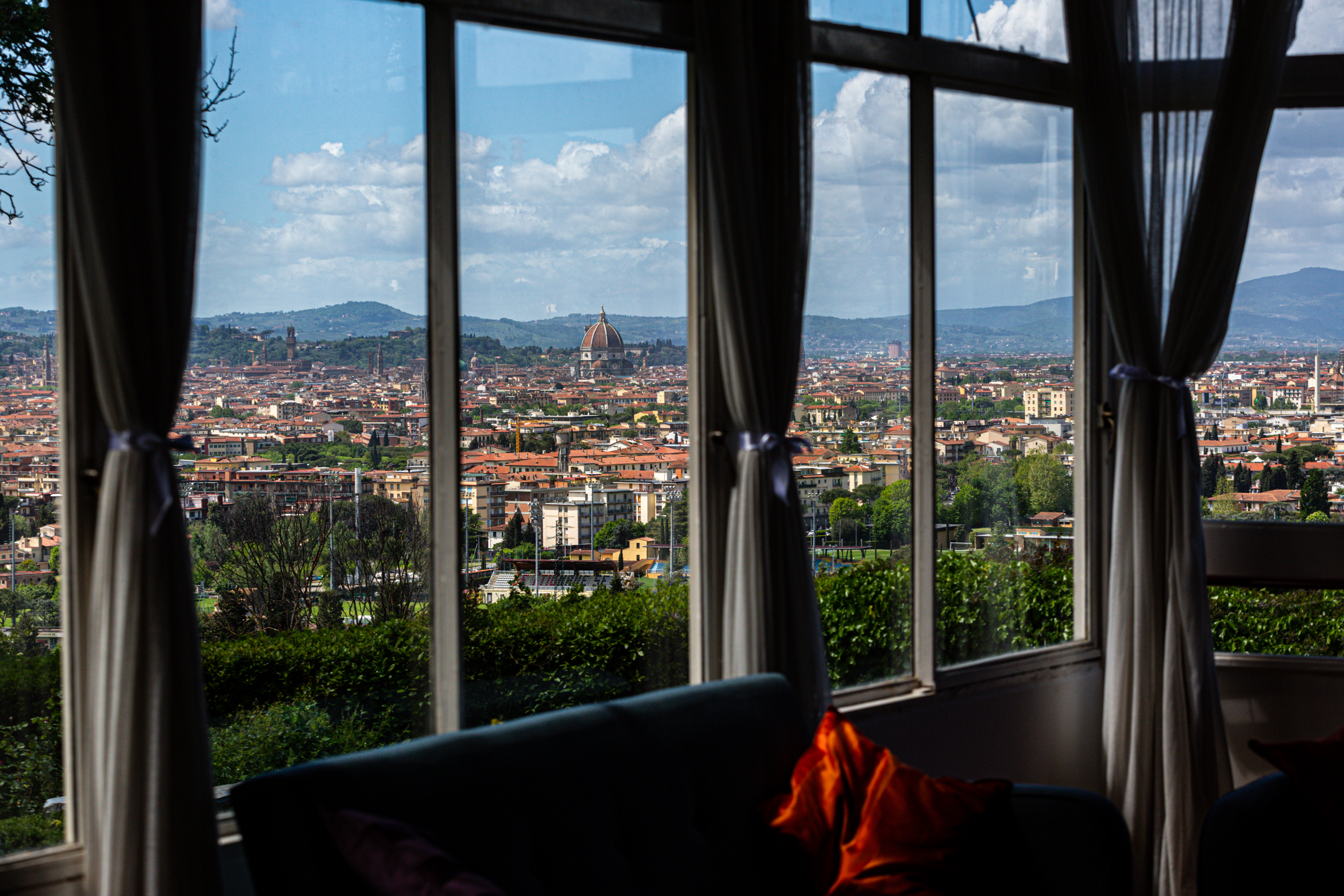 villa viviani veranda Firenze